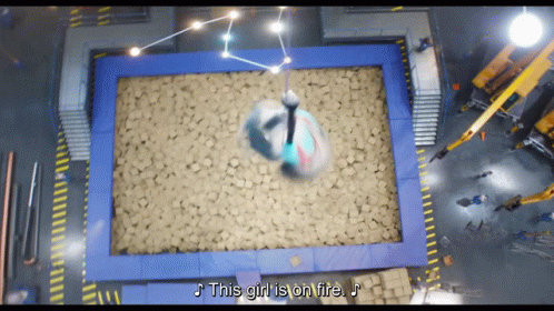 Sandbox Saying This Girl Is on Fire