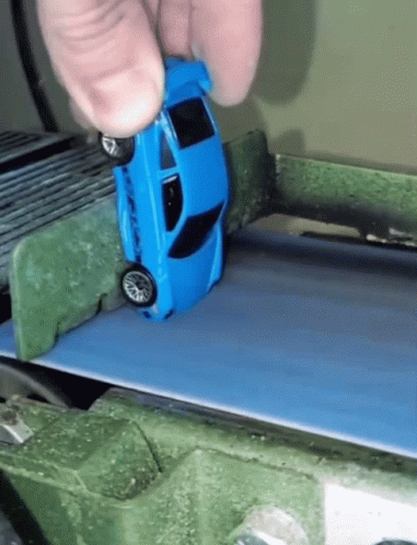 Sander The Blue Hot Wheels Car GIF