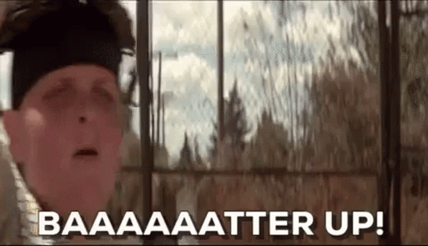 Sandlot Scream Batter Up GIF