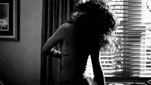 Sandra Oh Jumping Shut Up Baby I Know It GIF