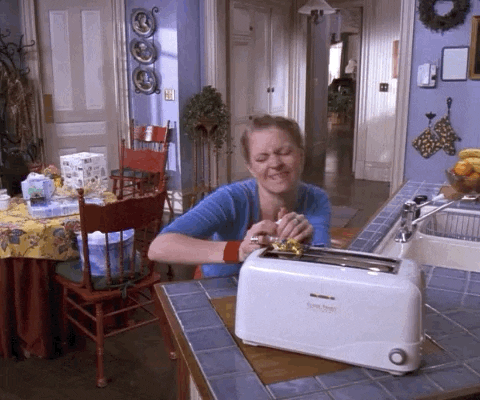 Sandwich Maker Cheesy Blowout GIF