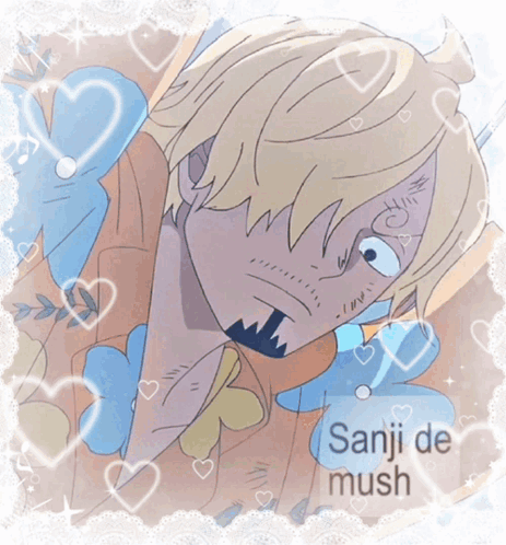 Sanji De Mush Name Drawing