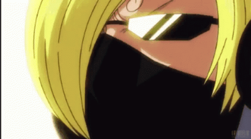 Sanji In Germa 66 As Stealth Black GIF