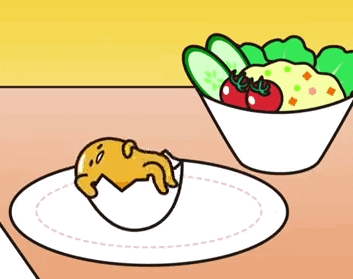 Sanrio Gudetama Lazy Egg GIF