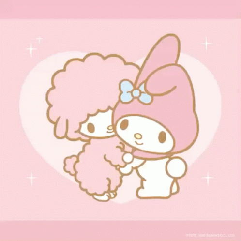 Sanrio Melody Hugs Sweet Piano GIF