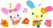 Sanrio Usahana Sticker GIF
