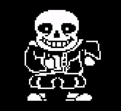 Sans Dancing 10 Th Anniversary Gif GIF