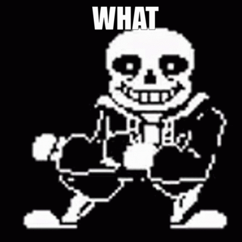 Sans From Undertale Saying What
