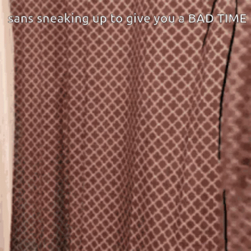 Sans Sneaking Out GIF