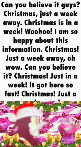 Santa Christmas Card Saying Can You Believe It Guys Christmas