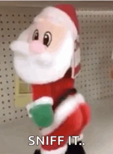 Santa Claus Animation Funny Twerk GIF