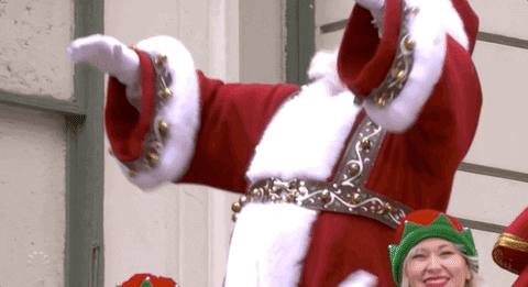 Santa Claus Bowing GIF