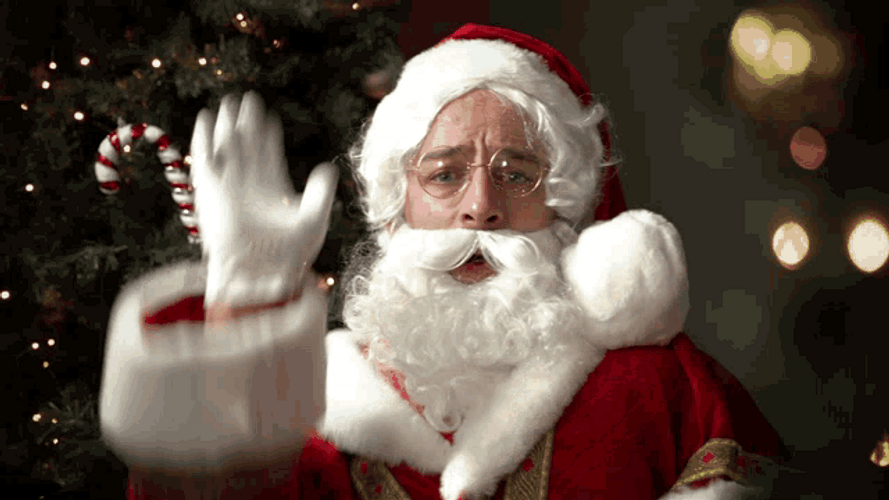 Santa Claus Doing Macarena Dance Moves GIF