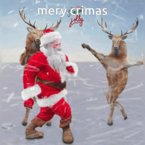 Santa Claus Mery Crimas GIF