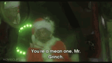 Santa Claus Outfit Check Grinch Meme Mirror Pose GIF