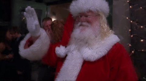 Santa Claus Waving GIF