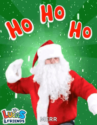 Santa Clause Hohoho Gif GIF