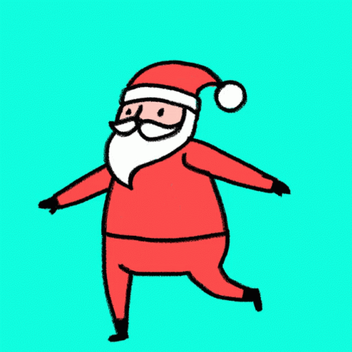 Santa Dancing Animation GIF