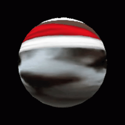Santa Hat Sphere GIF