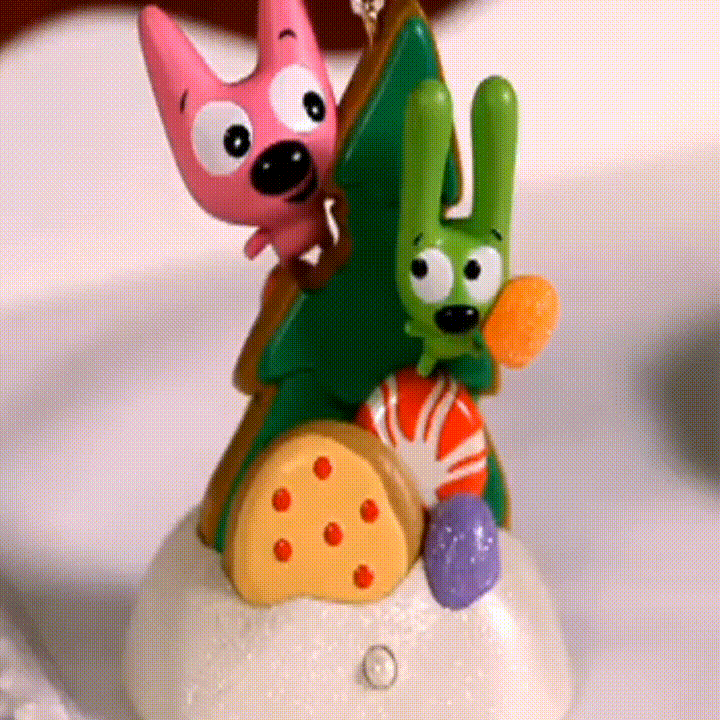 Santa Hoops and YoYo Ornament