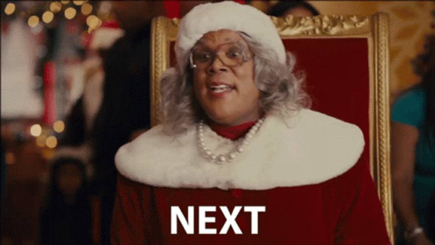 Santa Says Next GIF
