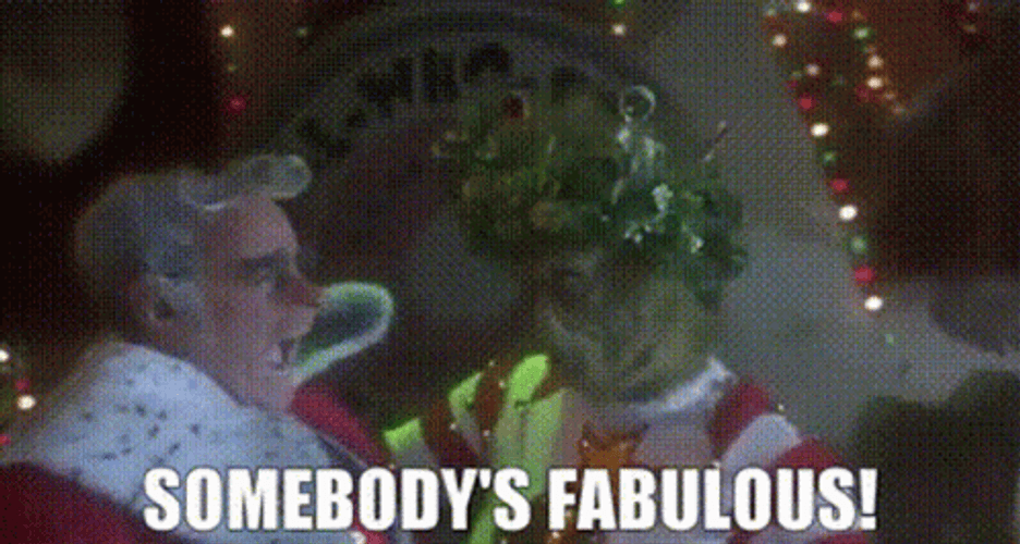 Santa Somebodys Fabulous GIF