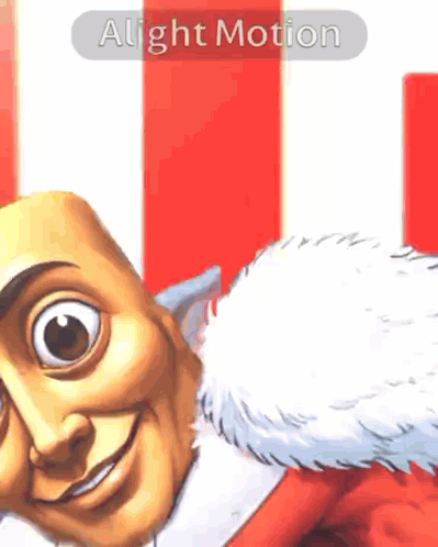 Santa Suit Man Saying Alight Motion