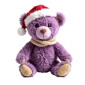 Santa Teddy Bear
