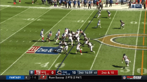 Saquon Barkley Football Field GIF