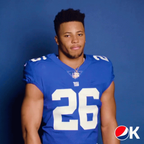 Saquon Barkley Peace GIF