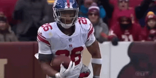 Saquon Barkley Running Fast GIF