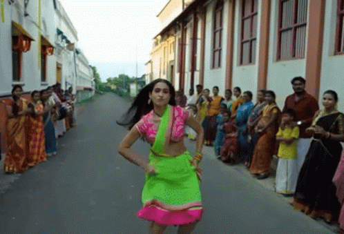 Sara Ali Khan Indian Dancing GIF