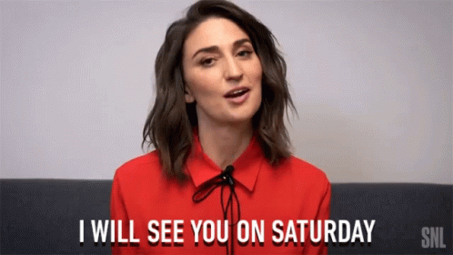 Sara Bareilles Working Saturday GIF