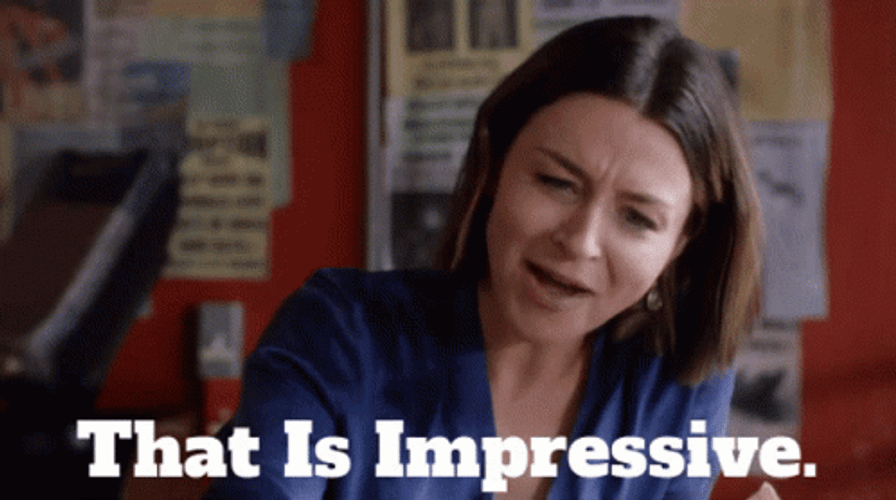 Sara J Dunnigan That Is Impressive GIF