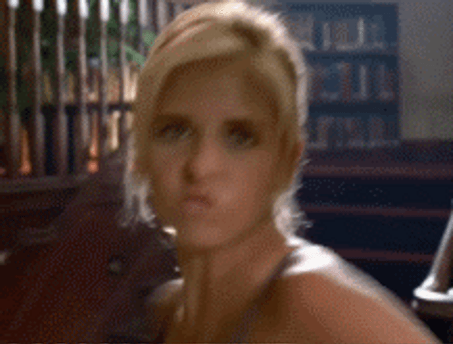 Sarah Michelle Gellar Boxing Training GIF