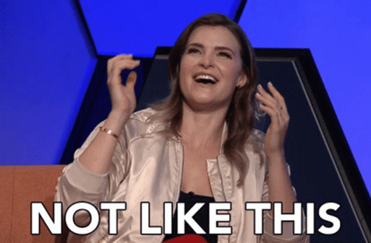 Sarah Not Like This Reaction In TV Shows GIF
