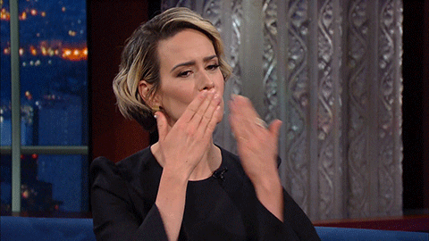 Sarah Paulson Animated Thank You GIF