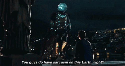 Mysterio Spiderman 3 Sarcasm GIF