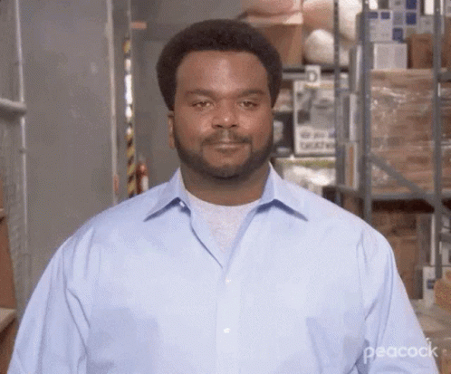 Craig Robinson Sarcasm Yay GIF