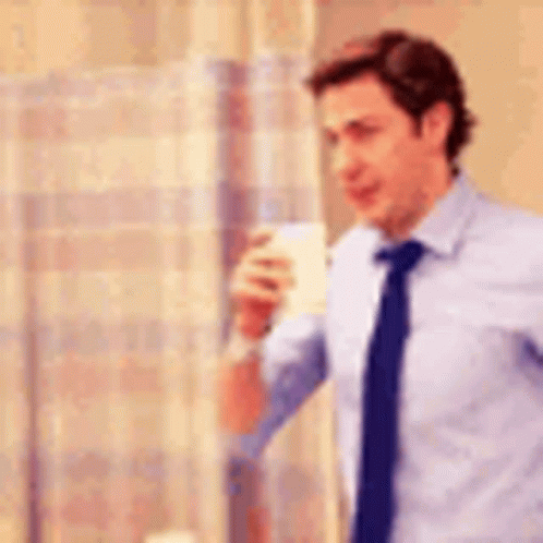 Ji Halpert The Office Sarcasm GIF