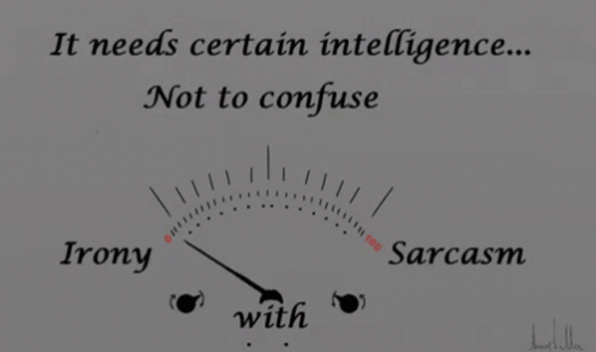 Sarcasm Scale  GIF
