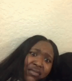 Girl Unexplained Sarcastic Face GIF