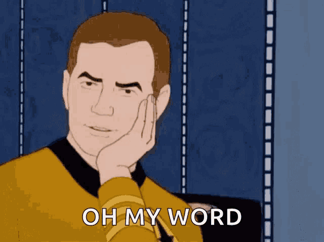 Sarcastic Kirk Gif GIF