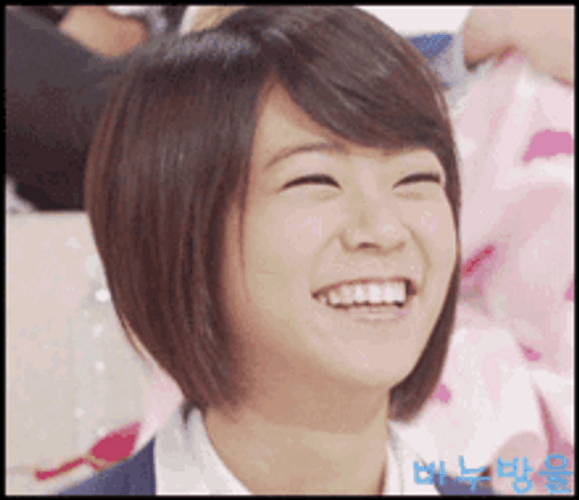 Sarcastic Laugh Fake Smile Cute Asian Girl GIF