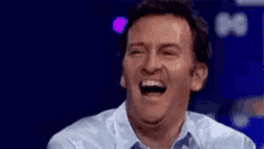 Sarcastic Laugh Not Funny Change Mood Face GIF