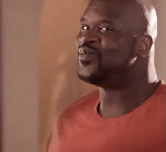 Sarcastic Smile Man Wiggle GIF