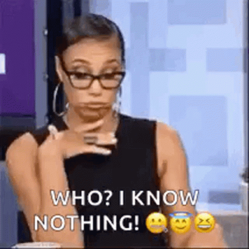 Sarcastic Tamar Braxton I Know Nothing GIF