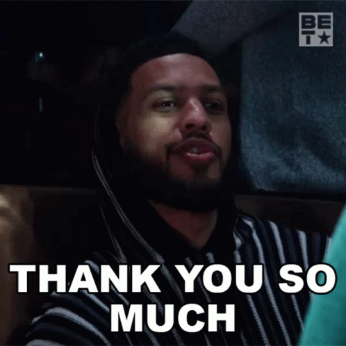 Sarunas Jackson Thank You Clipart GIF