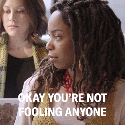 Sasheer Zamata Called Out You're Not Fooling Anyone GIF