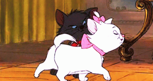 The Aristocats Marie Sassy Walking GIF